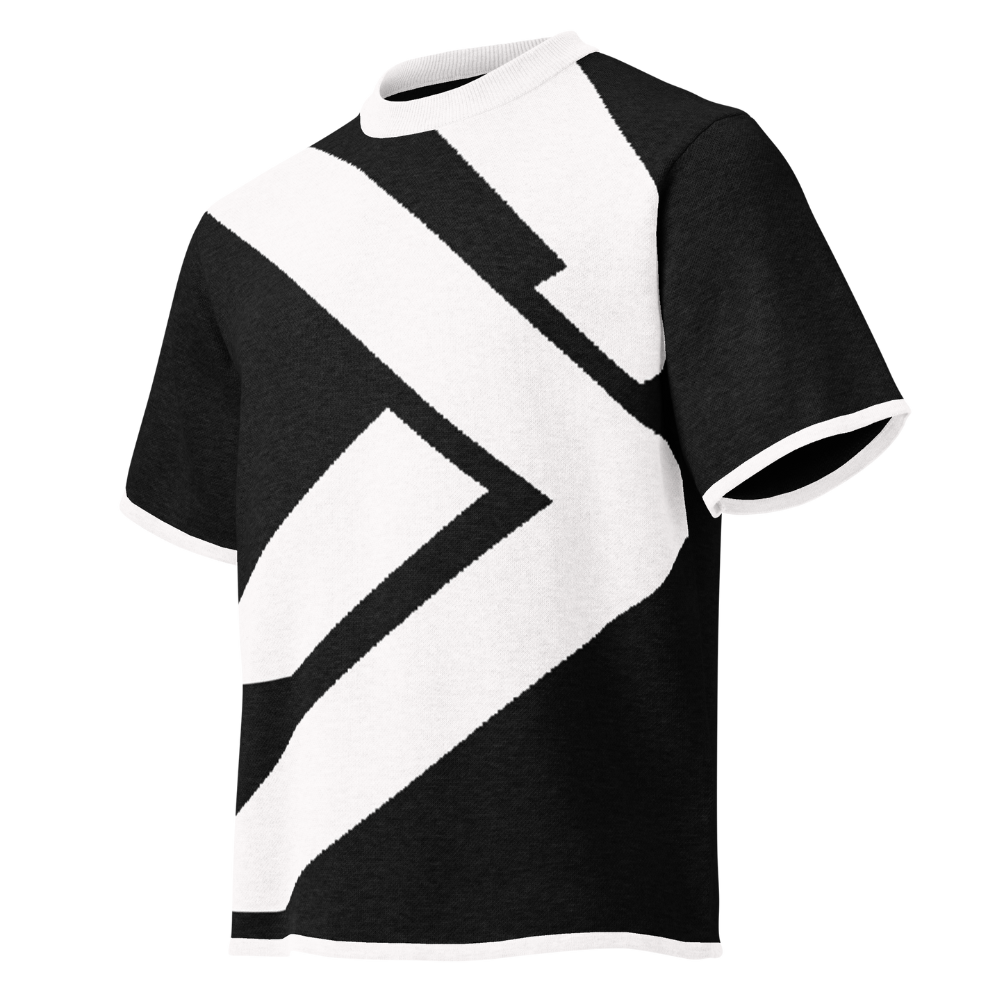 Men's Knitted Logo Tee