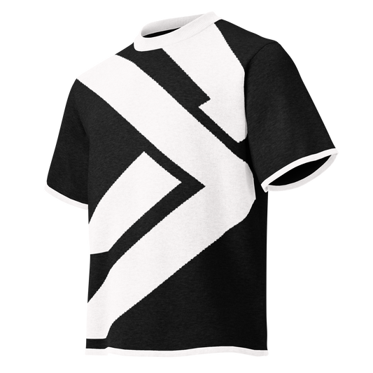 Men's Knitted Logo Tee